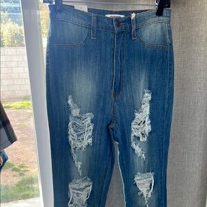 KanCan Distressed Blue Jeans